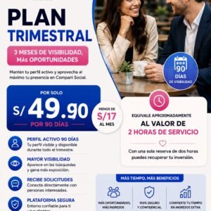 PLAN - TRIMESTRAL -  SOLES